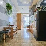 cho thuê phòng trọ studio 35m2 - balcony - thang máy - hẻm oto - giặt sấy ở trệt - gần saigon mall