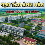 hót hót hót chủng cần bán 1 lô vườn sen đồng kỵ từ sơn bắc ninh , lô đất view công viên giá rẻ