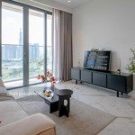 the crest - metropole thủ thiêm cho thuê căn 2pn tầng cao view sông full nội thất chỉ 38 triệu