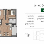 trả trước 813 triệu sở hữu căn góc 2 ngủ 56m2 cho thuê 8,3 triệu/tháng giá trả thẳng chỉ 1,55 tỷ