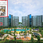 trực tiếp cdt, 2pn+, 96m2, nhận nhà 6,2 tỷ, diamond centery, căn hộ resort tại celadon tân phú