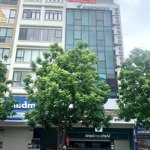 cần bán toà building 8 tầng mặt phố trung kính, 106m, mt 5.8m, dòng tiền 150 tr/th