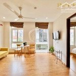 cho thuê căn hộ chung cư mini hơn 70m2 gần khu sân bay dạng 1pn - 2pn balcon full nội thất