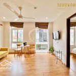 cho thuê căn hộ chung cư mini hơn 70m2 gần khu sân bay dạng 1pn - 2pn balcon full nội thất