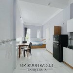 stuido 40m2 full nội thất + ban công thoáng mát, gần chợ bà chiểu, an ninh bảo vệ 24/24