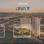 booking căn hộ tt avio giai đoạn chỉ từ 1,23 tỷ/ được thỏa thuận phương thức thanh toán với cđt