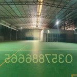 cho thuê kho xưởng 1800m2 tp thủ đức giáp dĩ an bình dương.