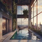 sản phẩm giới hạn - penthouse view thượng đỉnh tại fiato uptown. hồ bơi riêng. giá cực tốt