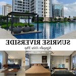 cho thuê 1pn full nội thất sunrise riverside nhà mới bàn giao view hồ ngắm pháo hoa giá 12.5 triệu