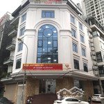 cho thuê nhà phố doãn kế thiện - cầu giấy, 80m2 x 6t, mt: 8m, thông sàn, thang máy, nhà mới 100%