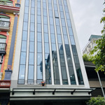 bán nhà tòa building văn phòng phố hoàng quốc việt, nhà mới, thông sàn, vỉa hè rộng, 77m2, 36 tỷ