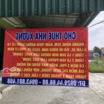 Cần bán kho, nhà xưởng 1000m mặt đường quốc lộ 1A, Thanh Liêm