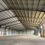 cho thuê cụm kho xưởng 19.600m2 kho 5800m2 kiên cố đầy đủ pccc , sân bê tông, bình hạ thế 1000kva