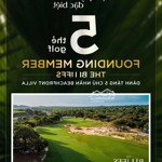 bst villas biển hàng hiệu limited edition, đặc quyền thương gia, duy nhất 5 chủ nhân có thể sở hữu