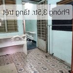 Phòng tầng trệt 25m2 có 1 phòng ngủ riêng hẻm xe tải Cách Mạng Tháng 8