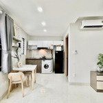 căn hộ studio cửa sổ lớn- máy giặt riêng- hầm xe rộng ngay botanic towers, đh văn lang, bình thạnh