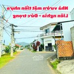 bán nhà ngộp sân vườn góc 2 mặt tiền đường nhựa trung tâm thị trấn liên nghĩa