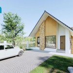 cập nhật tiến độ căn villa vùng ven đà lạt, diện tích 420m2 sẵn 217m thổ cư