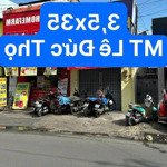 ️Nhà mặt tiền Lê Đức Thọ (3,5x35), gần chợ Xóm Mới, KD đa nghành