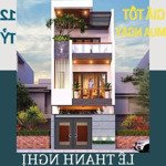 bán nhà 3 tầng lê thanh nghị - trung tâm chợ hoà cường bắc -vỉa hè 13m- vừa ở vừa kinh doanh - 81m2