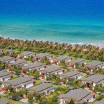 bán biệt thự biển movenpick cam ranh: 513,59m2, 2pn, hồ bơi riêng view trực diện biển giá 16,5 ty