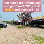 siêu phẩm kinh doanh mặt đường tỉnh lộ 312 đấu giá x2 tam đồng, mê linh, hà nội. vỉa hè 15m.