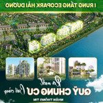 giá gốc cđt sở hữu căn trung tầng ecopark - thanh toán 25%