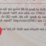 bán lô đất 2 mặt tiền hẻm. gần chợ bình nhâm