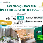 tặng voucher trị giá 100 triệu đồng cho 20 vị khách đầu tiên đặt cọc căn hộ the glory