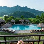 cần bán khu villa nghỉ dưỡng cho gia đình sỡ hữu lâu dài,mặt sông cuđê 9000m2, đã hoàn thiện đầy đủ