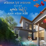 biệt thự đơn lập 200m2 - 4 phòng ngủ - bể bơi khoáng nóng 4 mùa - cam kết dòng tiền từ 500tr/năm