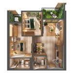 bán căn 2pn 2wc meza diện tích 60m2 view sông hồng sky forest, lh 0948014568