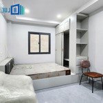 cho thuê căn hộ dịch vụ giá cực tốt / studio full nội thất cao cấp - cửa sổ trời đón ánh bình minh