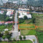 bán đất 7x37=262m2 mặt tiền hà duy phiên vào 50m đường nhựa trước đất 20m.. khu đẹp nhất xã bình my