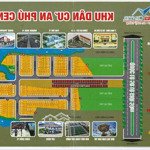 nền ngộp khu dân cư an phú - cần đước