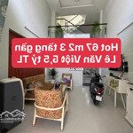 ms na bán nhà ngon 67m2 5,5 tỷ 3 tầng gần lê văn việt q9 hoàn công đẹp an ninh gần chợ,trường học