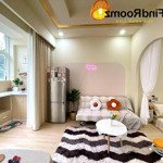 studio full nội thất cửa sổ thoáng ngay công viên làng hoa