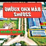 bán kho xưởng lô góc mặt tiền đường tỉnh lộ 823b diện tích 2201m trong khu công nghiệp thái hoà