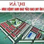 bán đất nền đẹp, nhiều tiện ích tại khu đô thị sao mai xuân thịnh, 1,6 tỷ vnd, 150m2