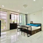 khai trương phòng studio ban công, full nội thất- máy giặt riêng cạnh sky garden, vivo citi, rmit