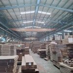 xưởng tân uyên, 4000m2 đất, xưởng 2000m2, giá 60 triệu/tháng