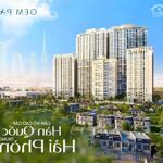 Bán căn hộ cao cấp dự án Gem Park - Hải Phòng. DT 56m. Giá chỉ từ 39 triệu/m