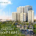 chỉ 39 triệu / m2 sở hữu căn hộ cao cấp chuẩn hàn tại gem park - hải phòng. csbh tốt nhất hiện nay