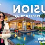 ưu đãi shock - bán villa 5 phòng ngủ 857m2 trực diện biển fusion villas đà nẵng lâu dài chỉ 87,5 tỷ