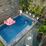 cho thuê villa 4pn, full nội thất, hồ bơi, khu vực an ninh tốt