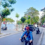 view hồ tây, mặt phố trích sài, tây hồ, dt 62 m, 5 t, mt 6.1 m, giá 61 tỷ 8, lô góc, 3 thoáng, đc