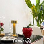 căn hộ 40m2 ban công lớn full nội thất mới thiết kế vintage - hẻm oto - cư xá bắc hải quận 10