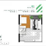 duy nhất căn 1pn 50m2 bán lỗ tháp aster , tầng 19 , view nội khu hồ bơi resort