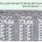 bán đất đấu giá x2 sáp mai, võng la, đông anh 58m2, kinh doanh gần cầu thượng cát, khu cn