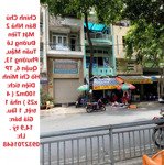 chính chủ bán nhà 2 mặt tiền đường lê tuấn mậu, phường 13, quận 6, tp hồ chí minh